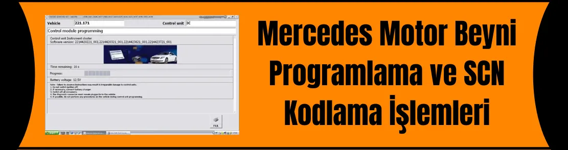 Mercedes Engine ECU Programming and Scn Coding Operations
